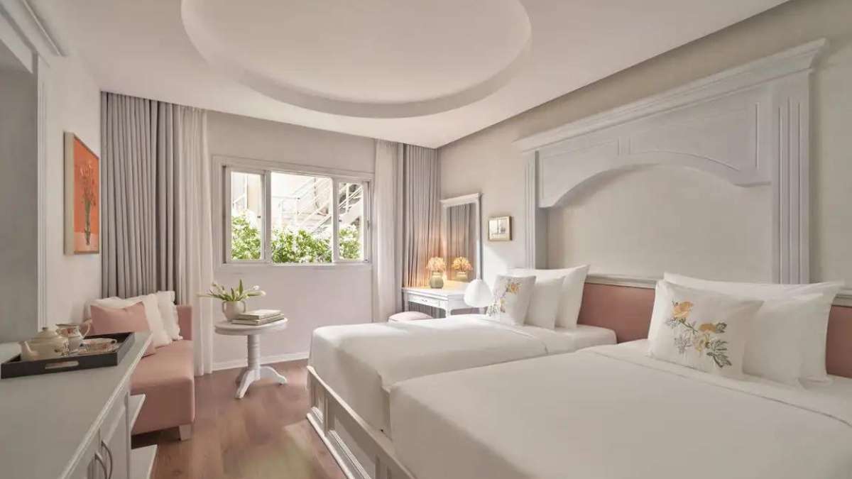 Deluxe Twin tại Silverland Mây Hotel