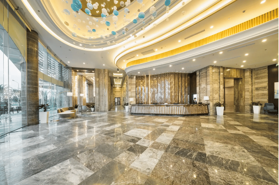 Kiến trúc độc đáo tại khu vực chung của Sheraton Hai Phong