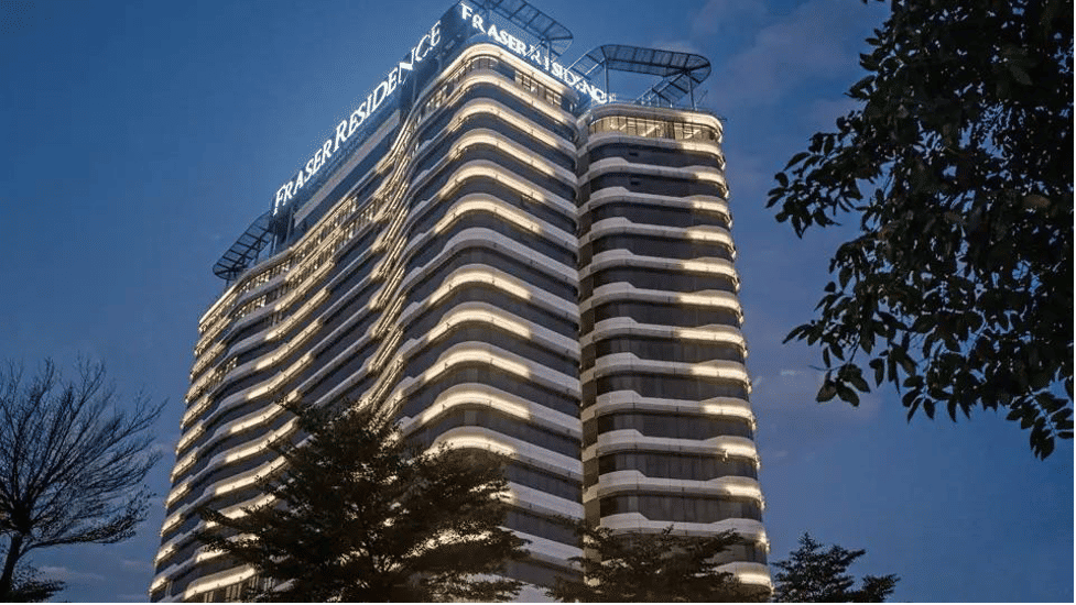 Ảnh Fraser Residence Hanoi từ bên ngoài