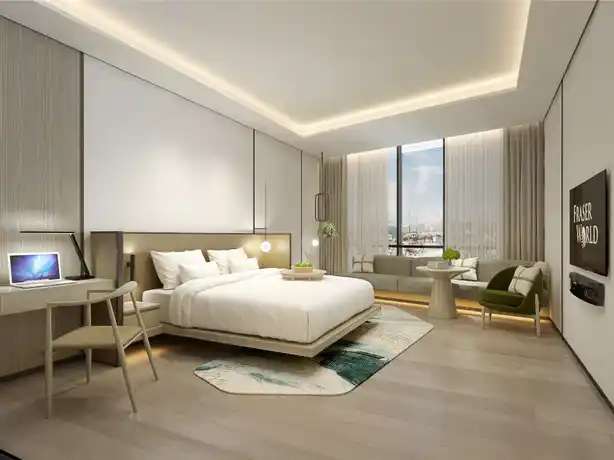 Fraser Residence Hanoi phòng Two Bedroom Deluxe City View