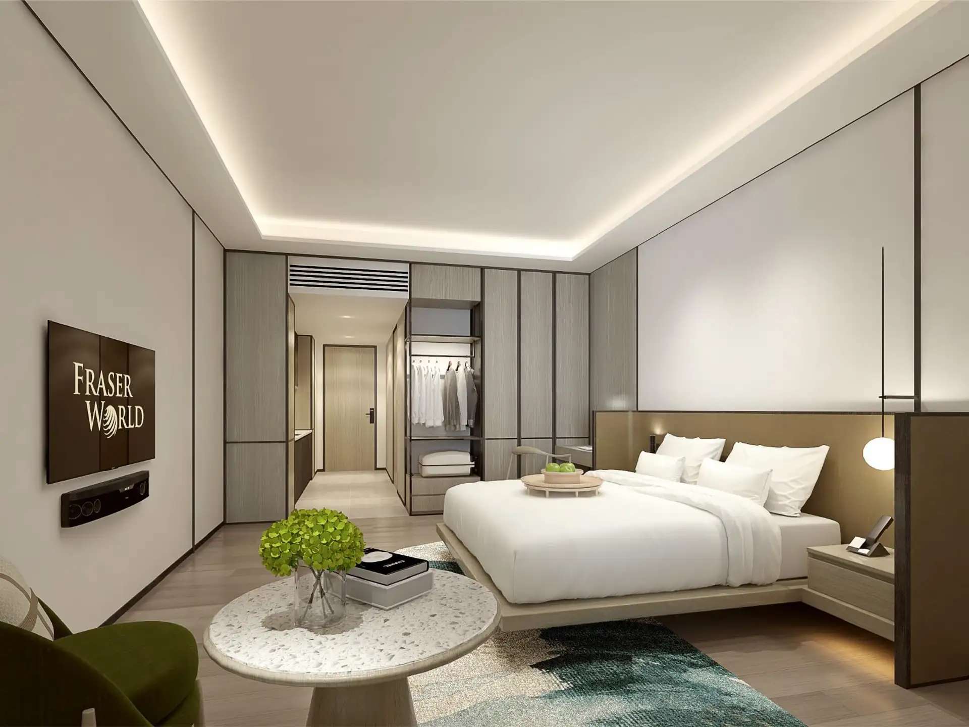Fraser Residence Hanoi phòng Studio Executive City View
