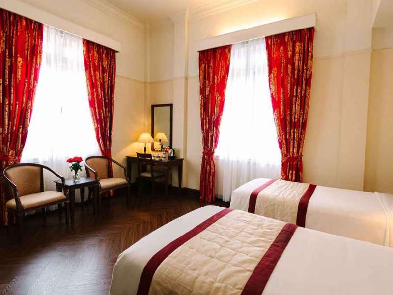 Phòng Superior 2 giường đơn tại Du Parc Hotel Dalat
