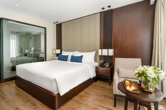 Premier Deluxe King With Partial,sea View tại Minh Toan SAFI Ocean Hotel