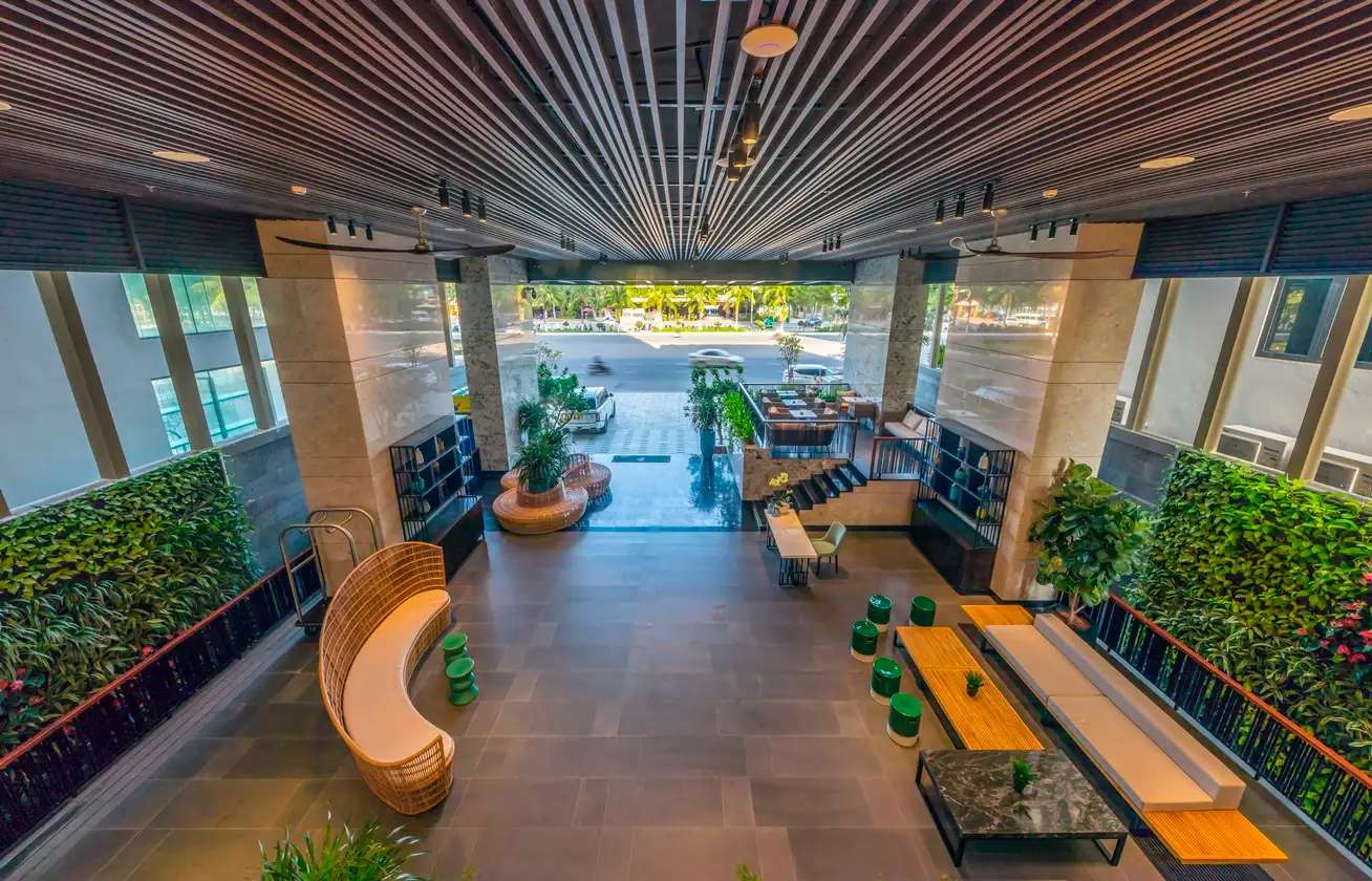 Không gian tiền sảnh của Minh Toan SAFI Ocean Hotel