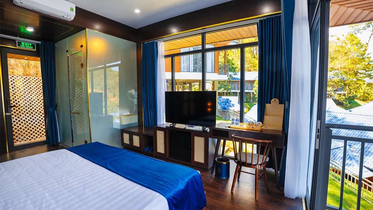 Phòng Pine House tại Tea Resort Prenn