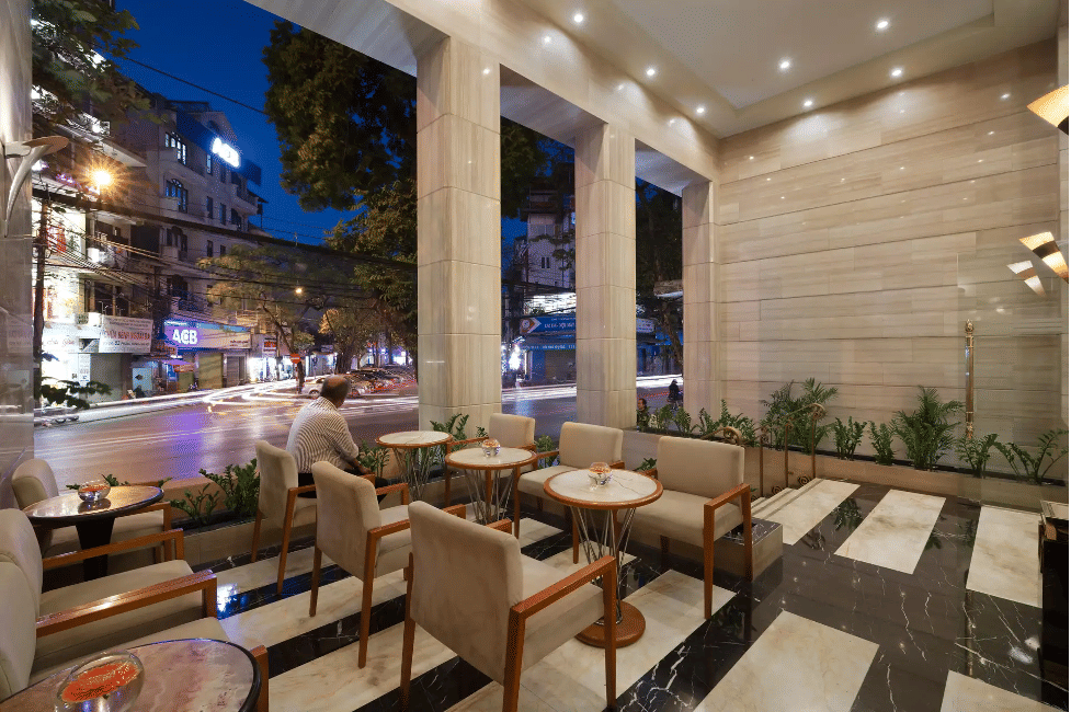 Terrace Café tại Silk Path Hotel Hanoi
