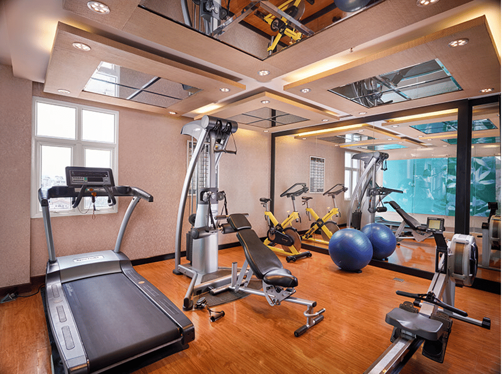 Phòng Gym tại Silk Path Hotel Hanoi