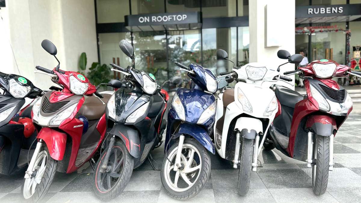 Dịch vụ thuê xe máy tại Rubens Boutique Hotel