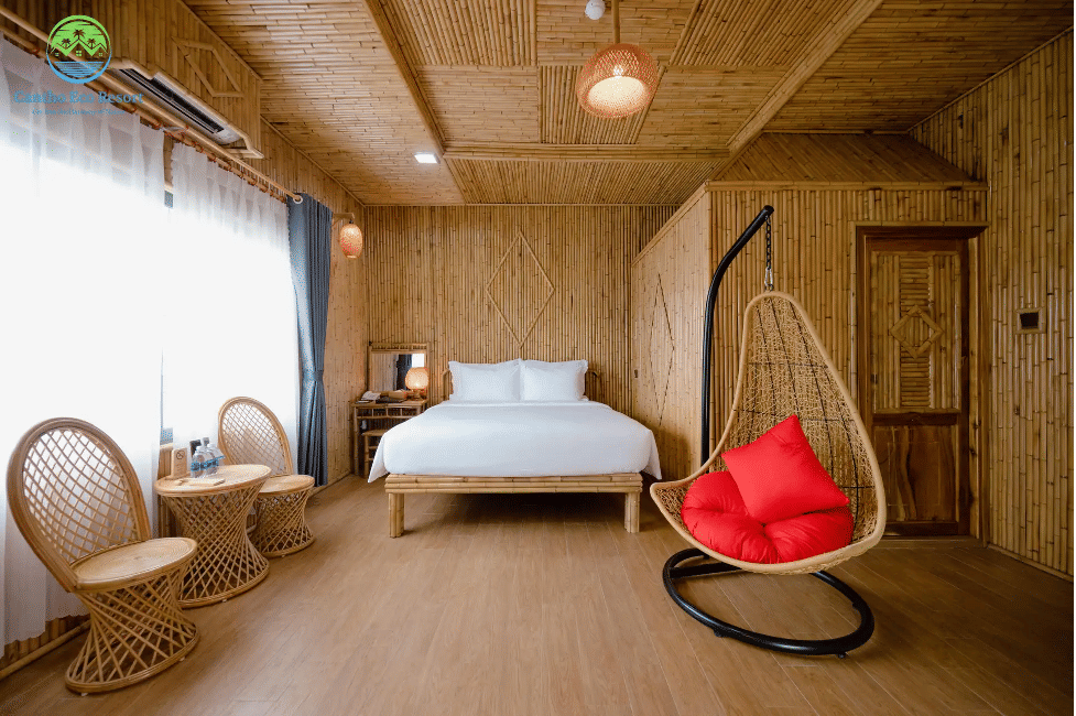 Cantho Eco Resort phòng Bamboo Bungalow