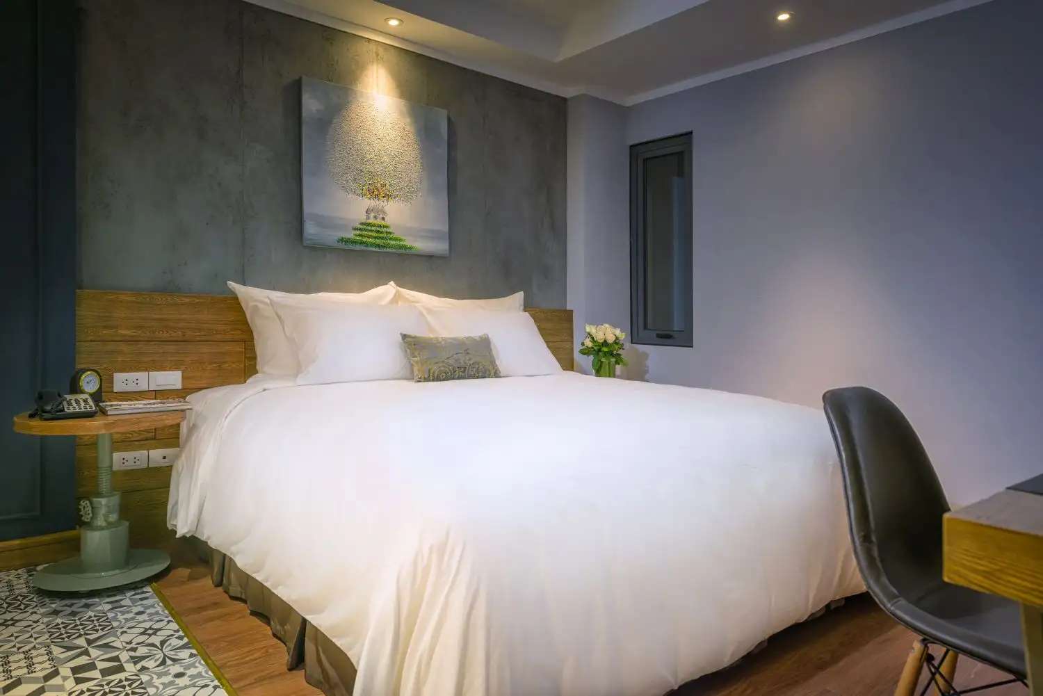 Phòng Cozy Deluxe Double Or Twin tại Bespoke Trendy Hotel Hanoi