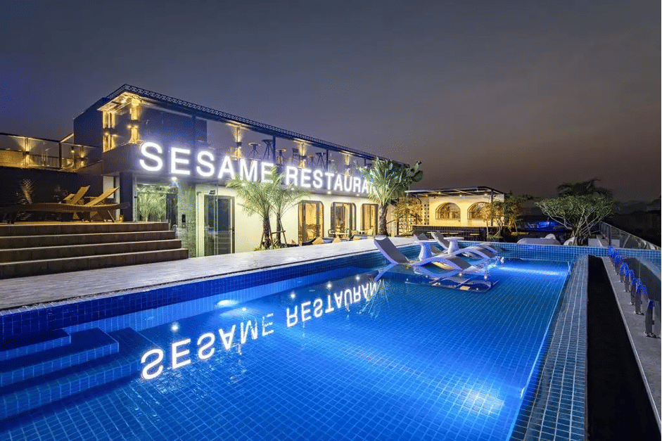 Hồ bơi ngoài trời tại Lalita Boutique Hotel & Spa Ninh Binh