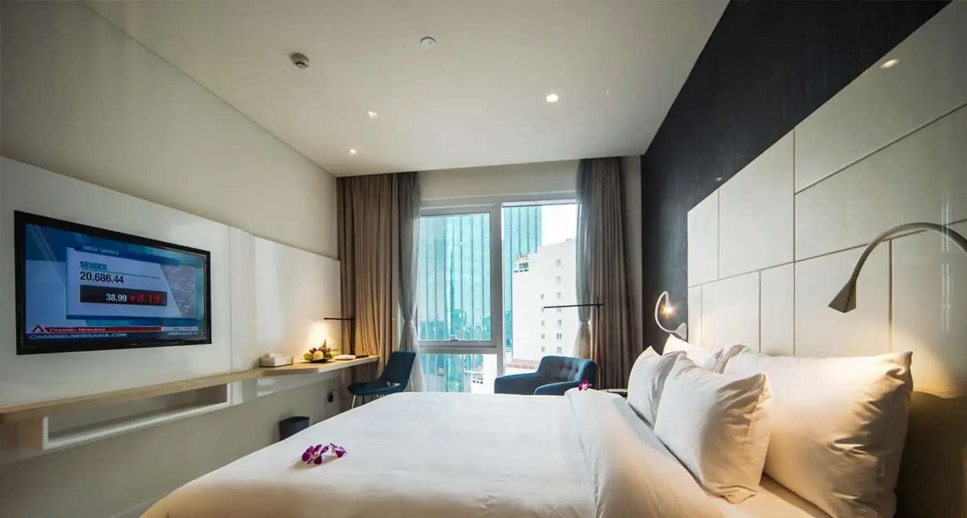 Phòng Deluxe tại Liberty Central Saigon Riverside Hotel