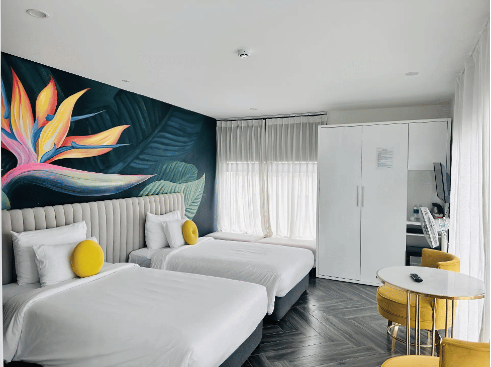 Len's Hotel phòng Luxury Twin