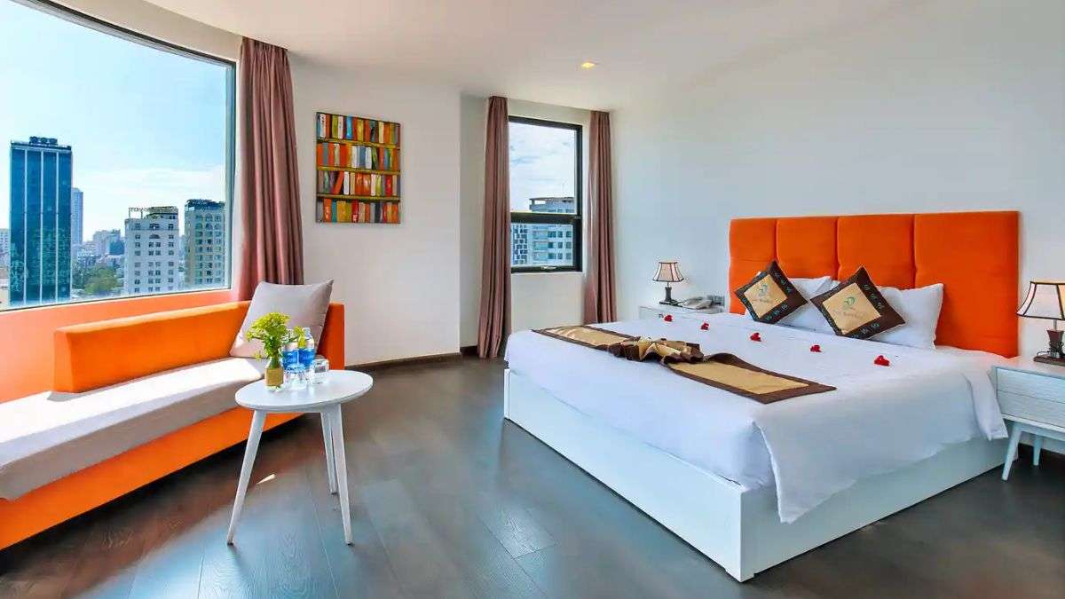 Không gian phòng  Suite Double Sea View tại Ocean Haven Hotel