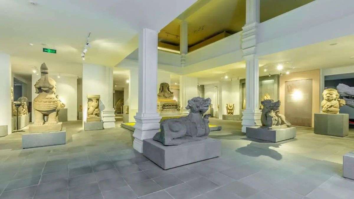 Không gian Bảo tàng Điêu khắc Chăm