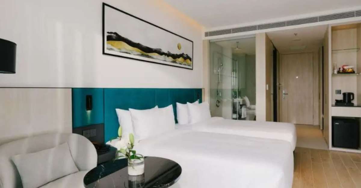 December Hotel Nha Trang phòng Twin With Balcony Mountain View