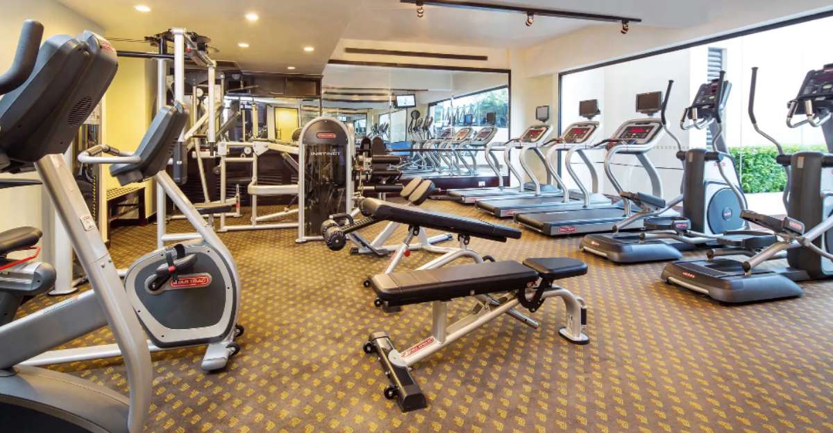 Phòng gym tại Saigon Prince Hotel