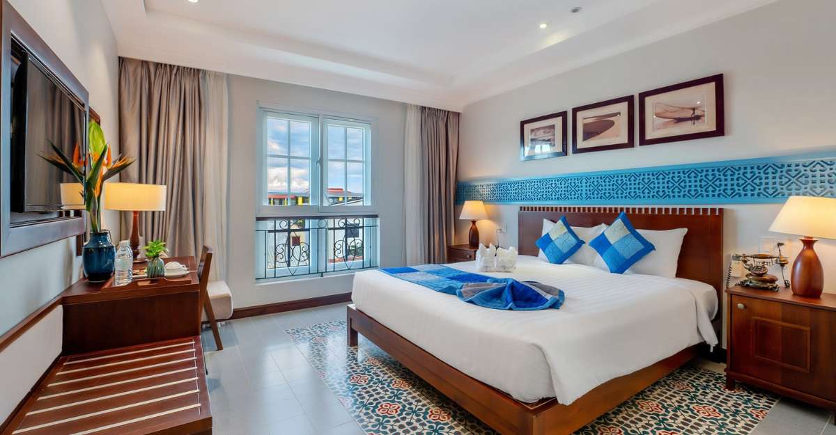 Phòng Deluxe City View tại Lantana Boutique Hoi An Hotel