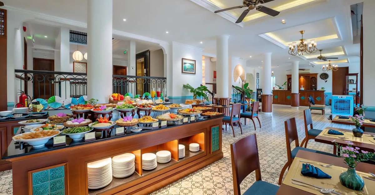 Nhà hàng tại Lantana Boutique Hoi An Hotel