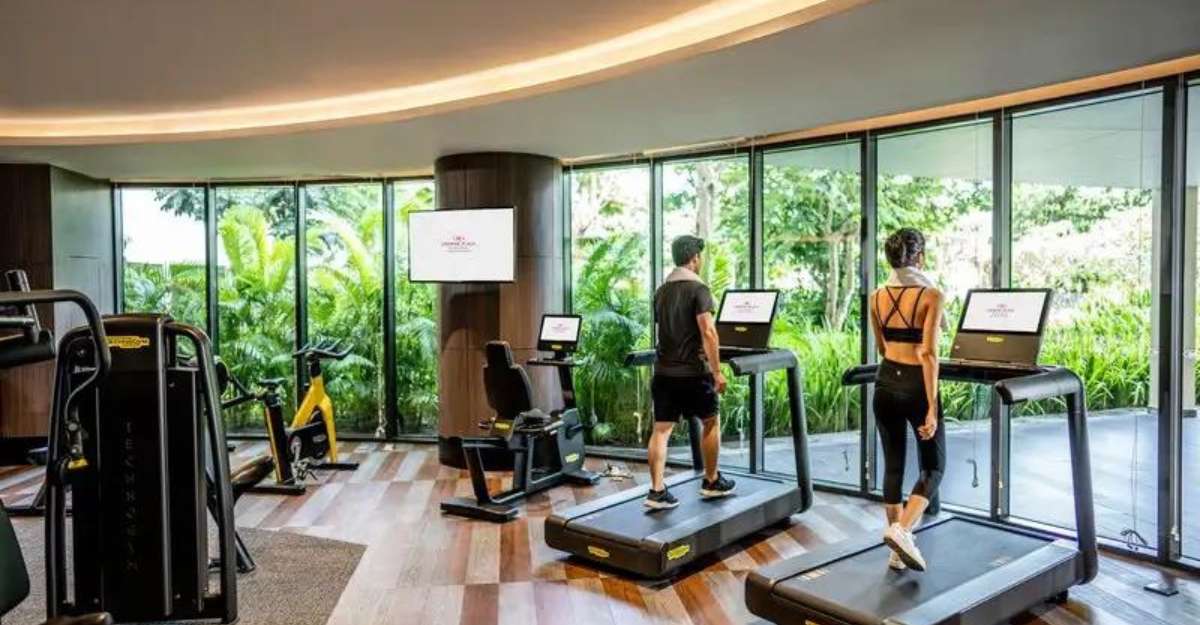 Phòng Gym tại Crowne Plaza Phú Quốc