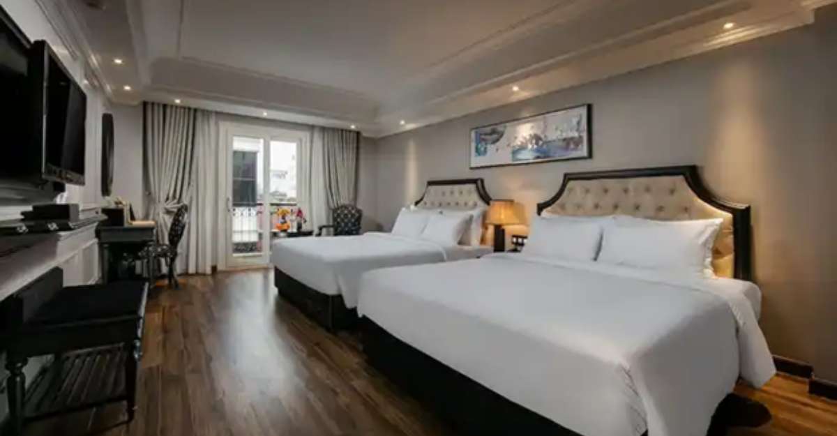 Một trải nghiệm nghỉ dưỡng tiện nghi như ở nhà tại Family ở Scent Premium Hotel