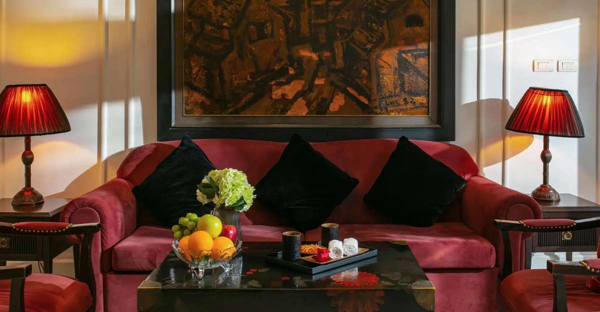 Không gian sảnh tại Hanoi Boutique Hotel & Spa