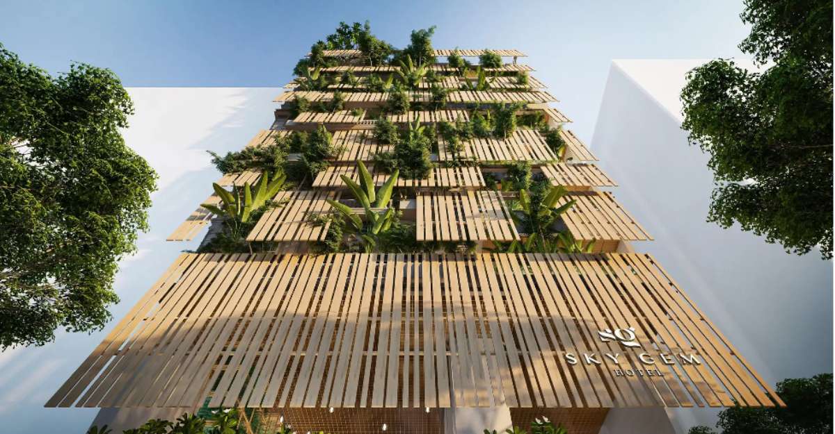 Ảnh Sky Gem Hotel Sora từ bên ngoài