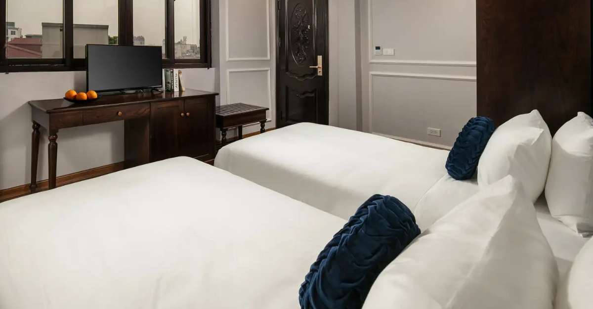 Phòng Deluxe Double Or Twin With City View tại Maya Boutique Hotel & Spa