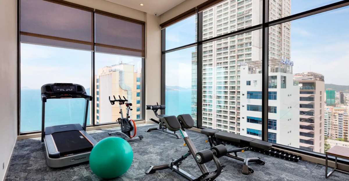 Phòng gym tại Nagar Hotel Nha Trang
