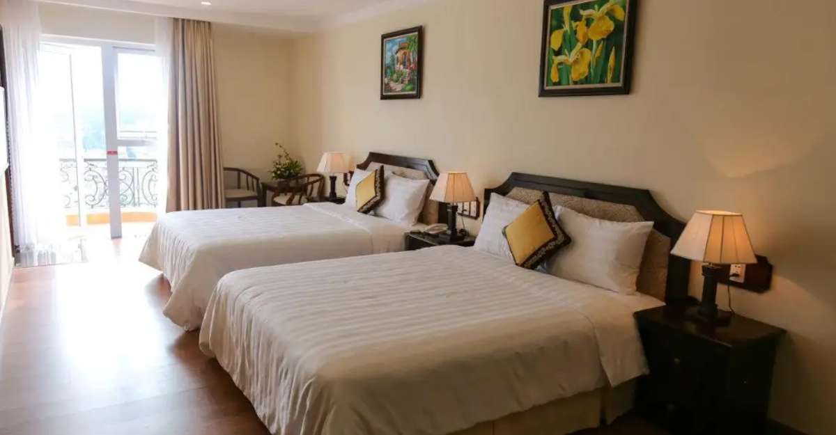 Iris Dalat Hotel phòng Deluxe Family