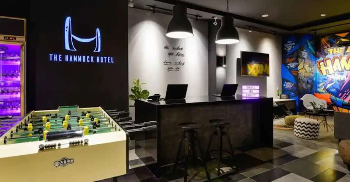 Quầy mini bar tại The Hammock Hotel Fine Arts Museum miễn phí làm hài lòng mọi du khách