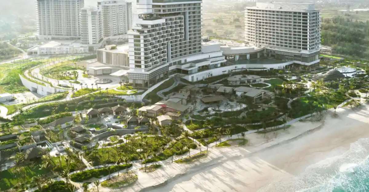 Toàn cảnh tổ hợp nghỉ dưỡng tại Hoiana Hotel & Suites