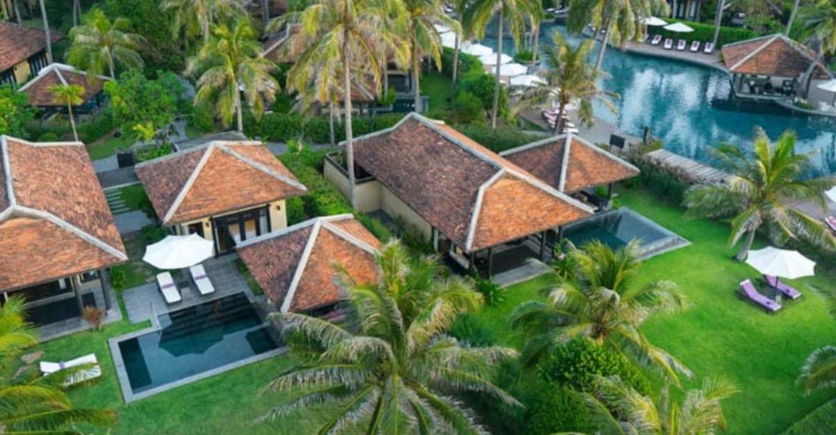 Anantara Mui Ne Resort nhìn từ trên cao