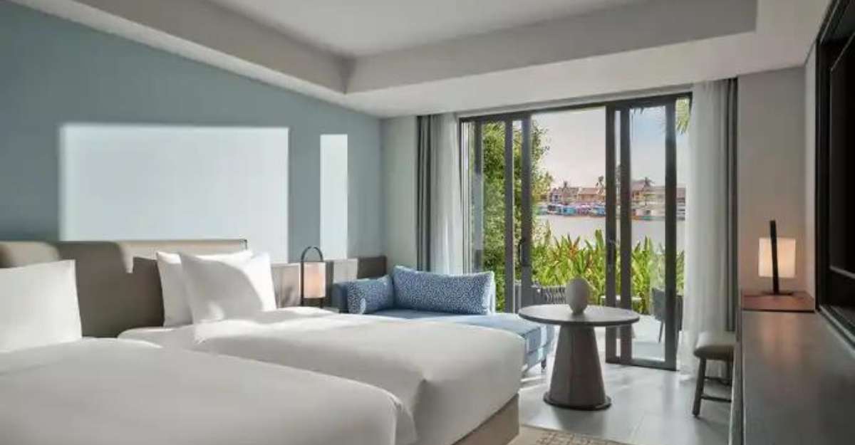 Không gian Deluxe Heritage Twin tại Bay Resort Hoi An