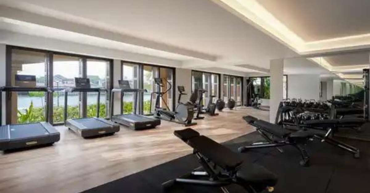 Phòng gym hiện đại tại Bay Resort Hoi An