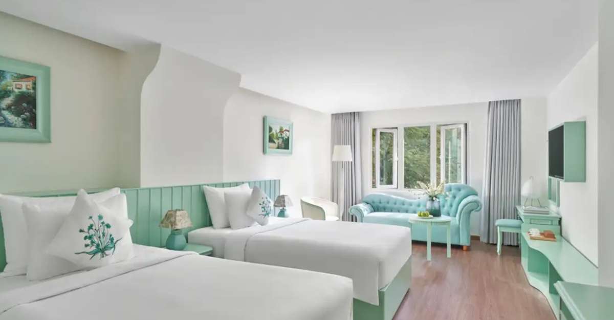 Phòng Family Double or Twin tại Silverland Sil Hotel and Spa