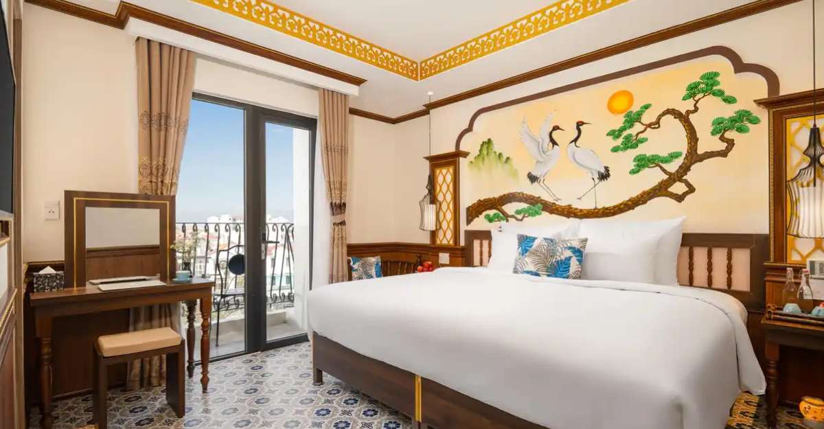 Deluxe Double Or Twin With Balcony tại Hoi An Babylon Riverside Hotel & Spa