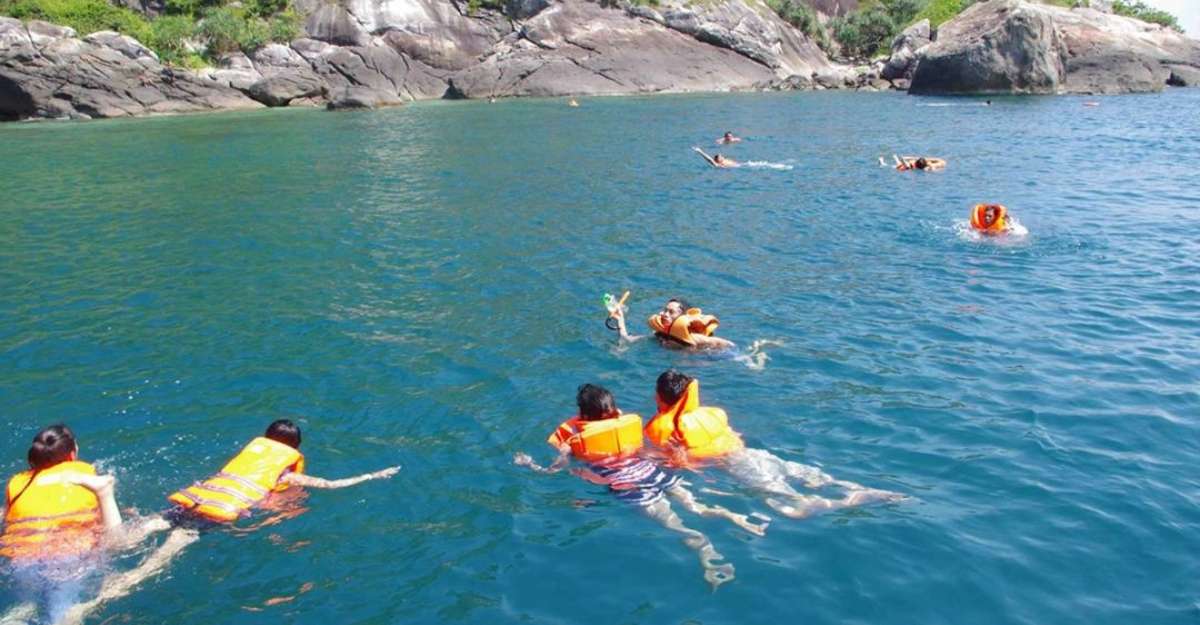 Vui chơi ở Cù Lao Chàm