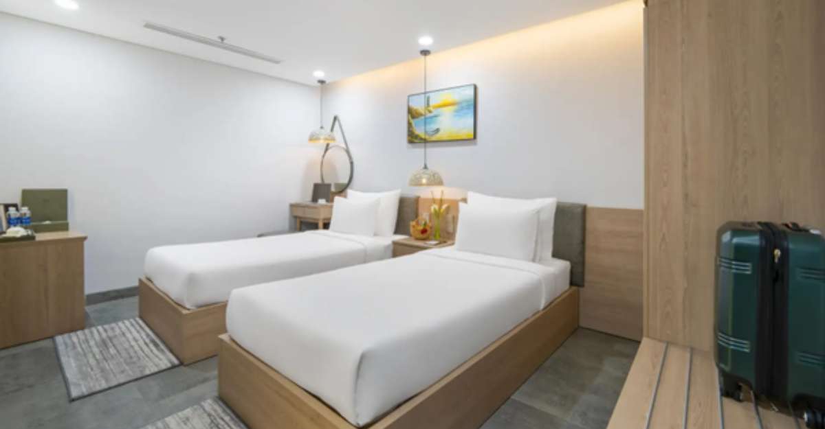 Nguyen Gia Hotel phòng Superior Twin No Window