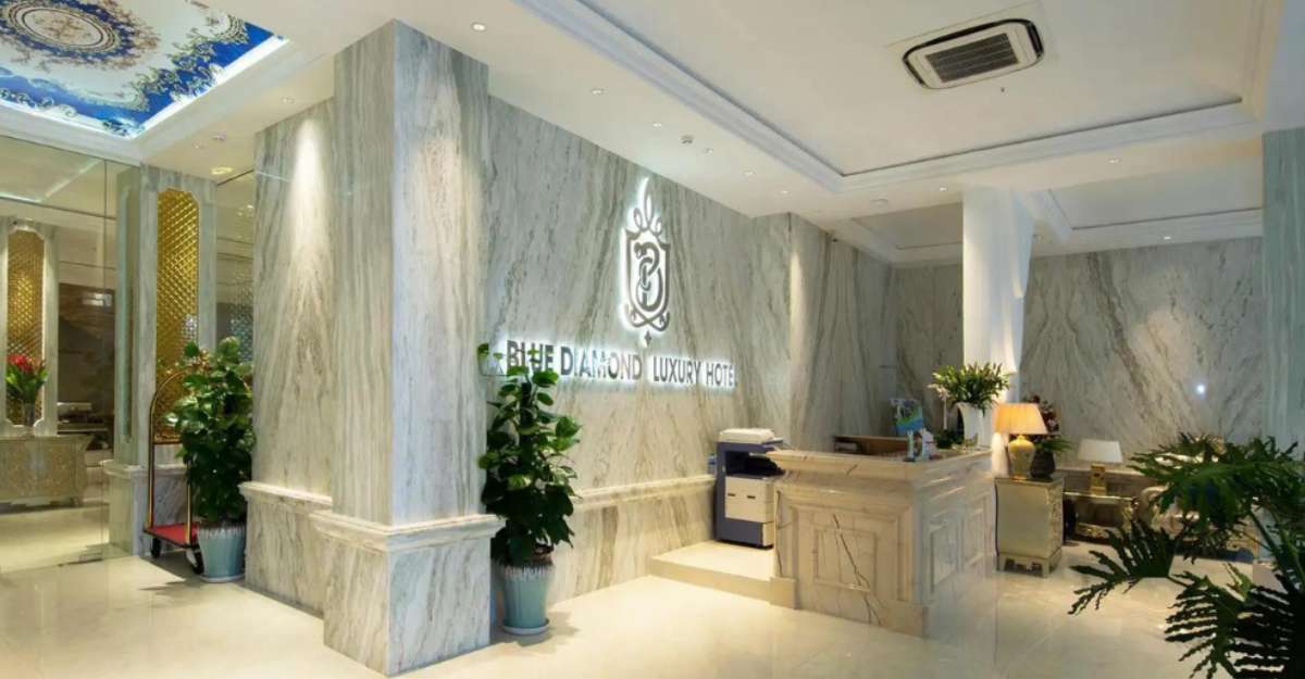 Ảnh Blue Diamond Luxury Hotel - Không gian sảnh hiện đại