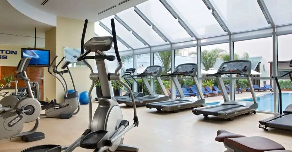 Phòng gym tại Sheraton Saigon Hotel & Towers