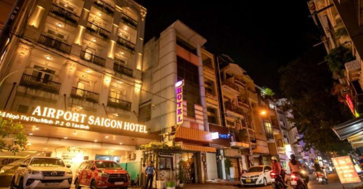 Ảnh Airport Saigon Hotel từ trên cao