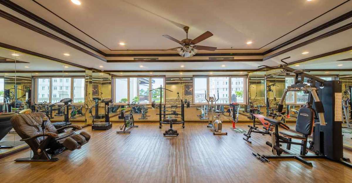 Phòng gym tại Ninh Binh Legend Hotel