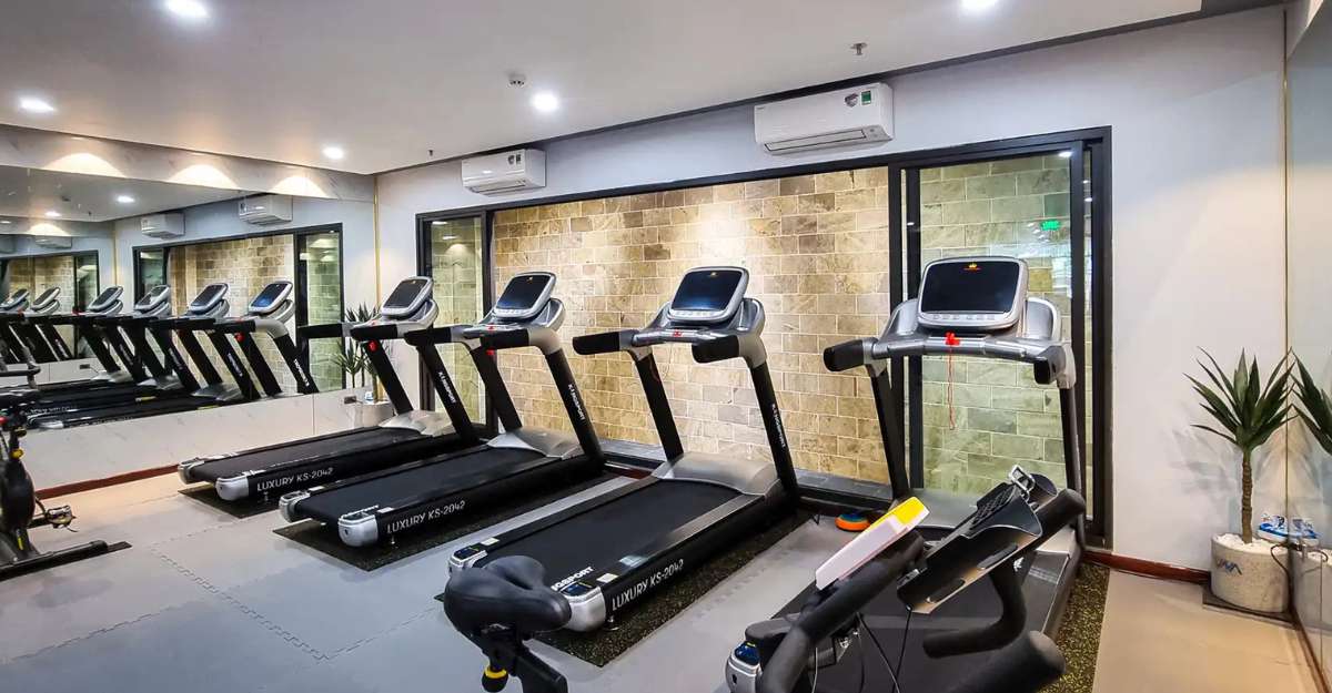 Phòng tập gym tại VNAHOMES APARTHOTEL