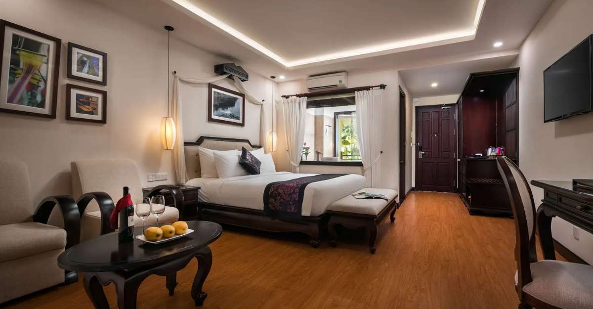 Không gian sang trọng của dạng phòng Charm Villa Suite