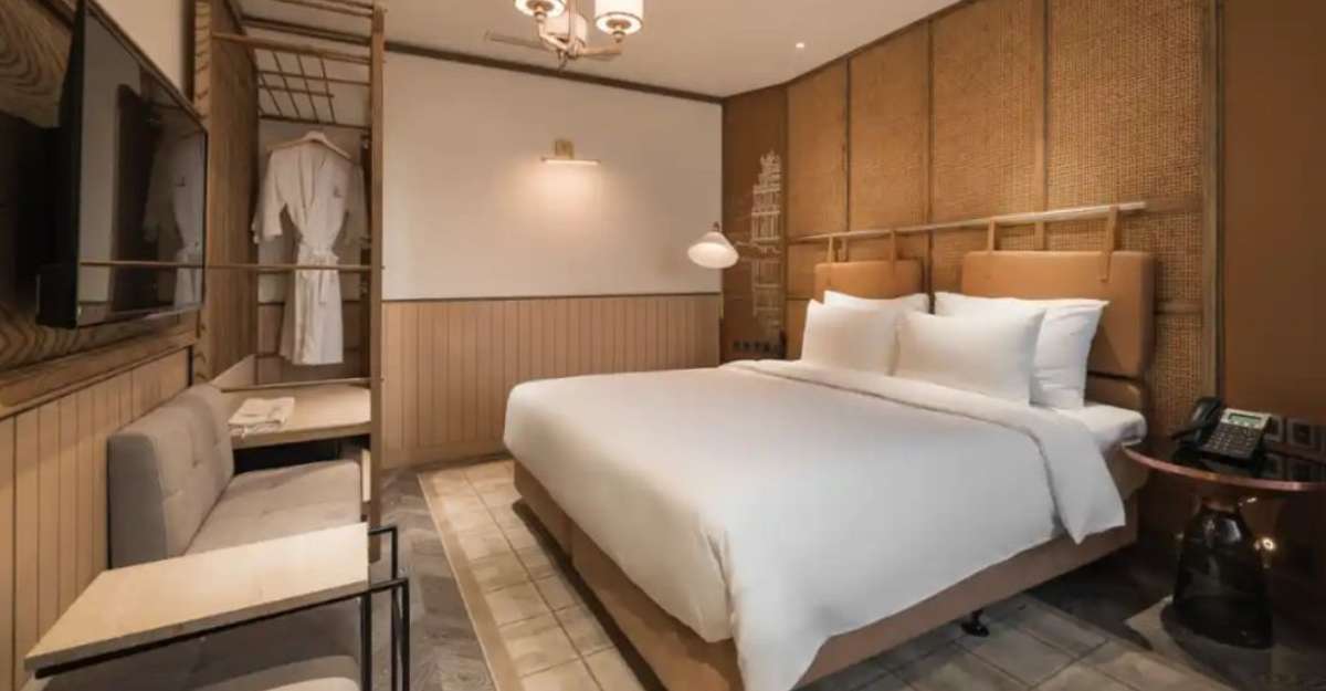 Không gian phòng Lapa Premier Double tại La Passion Hanoi Hotel & Spa