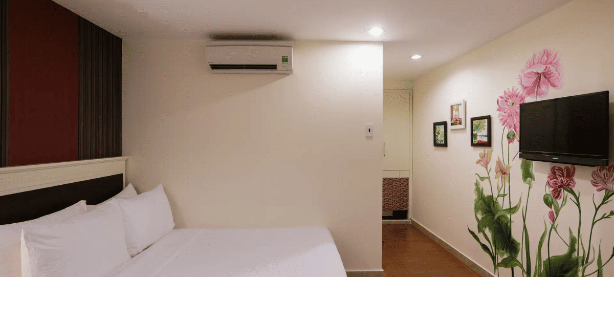 Không gian phòng Cosy Double tại Asian Ruby Center Point Hotel