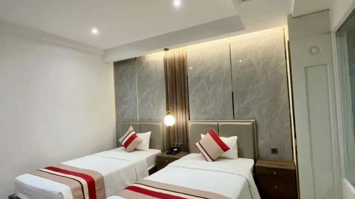 Phòng Superior Twin Bed tại Acnos Hotel