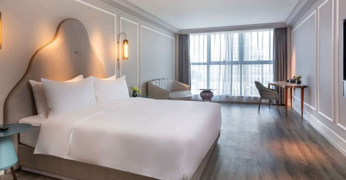 Phòng nghỉ rộng rãi tại Mercure Suzhou Jinji Lake
