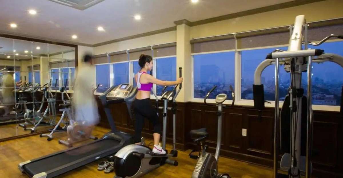 Phòng Gym tại Chalcedony Hotel